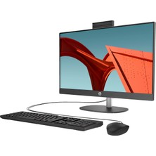 Hp Proone 240 G10 Intel® Core™ Ultra 7 155U 4,8 Ghz 64GB Ddr5 2tb SSD 23.8" Fhd (1920 x 1080), Ips,wled 250 Nits WIN11PRO Siyah Allınone Bilgisayar D1BC2ETP24+ZETTAUSBBELLEK