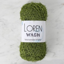 Ankaverse Loren Wash Yeşil El Örgü Ipi - R142 - 34032