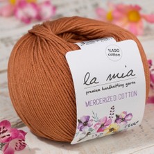 Ankaverse La Mia Mercerized Cotton Açık Kahverengi El Örgü Ipi - 211 - 33580