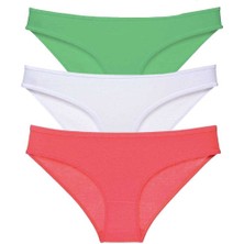 Miray Life 3 Adet Süper Eko Set Likralı Kadın Slip Külot 546