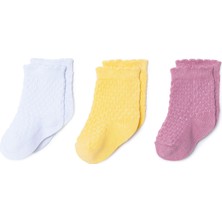Hellobaby Hellobaby Kız Bebek 3lü Soket Çorap Yok