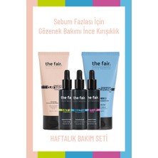 The Fair the fair. Sebum Fazlası Bakımı İnce Haftalık Bakım Rutini Set