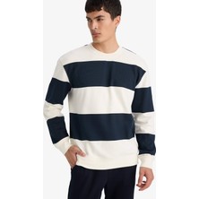 DeFacto %100 Pamuk Regular Fit Bisiklet Yaka Sweatshirt F9630AX26SP