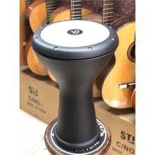 Alüminyum Döküm Siyah Mat Düğün ve Sahne Darbuka/çömlek