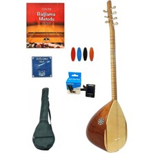 Başlangıç Seviyesi Bağlama Seti: Kılıf, Tel, Tezene, Tuner ve Metot
