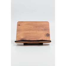 Ahşap Kitap ve Tablet Okuma Standı, Masaüstü Rahle, Rahat Okuma Destek