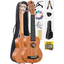 Tenor Ukulele Rd-26 Çanta Capo Askı Metod Pena ile Mükemmel Ses Keyfi