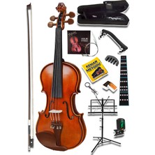 Gül Ağacı Keman 4/4 Tam Boy, Profesyonel Kalite Set