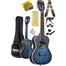 Yüksek Kaliteli Masif Ağaç Konser Ukulele Seti