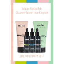 The Fair the fair. Sebum Fazlası İçin Bakımı İnce Haftalık Bakım Rutini