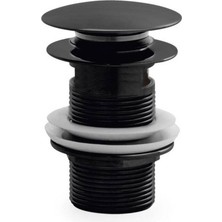 Orka - Topkapı Basmalı Üst Sifon Siyah Pop Up - TP453B