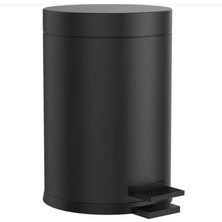 Orka - Topkapı Pedallı Çöp Kovası 3lt. Siyah - TP55524B
