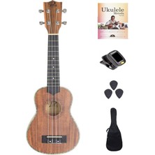 Renkli Maun Ağacı Ukulele PK-200, Hafif ve Pratik Müzik Aleti