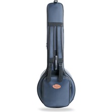 Lacivert Profesyonel Cümbüş Kılıfı, Su Geçirmez ve Hafif Tasarım