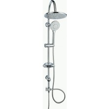 Orka- Tepe Duşu Seti Krom - DS990