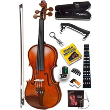 Gül Keman 4/4 Tam Boy Profesyonel Üst Kalite Set