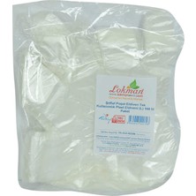 Şeffaf Poşet Eldiven Tek Kullanımlık Plast Eldiveni (L) 100 Lü Paket