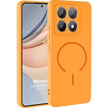 Microsonic Xiaomi 14T Pro Kılıf Zeno Magsafe Turuncu