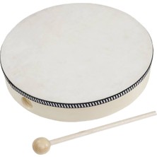 Orf-Tf-12 Ahşap Tamborin ve Tef Tokmak Seti, Müzik Aletleri