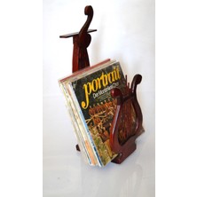 Şık ve Dayanıklı Plak Standı, Kolay Kullanım, Modern Tasarım