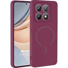 Microsonic Xiaomi 14T Pro Kılıf Zeno Magsafe Mürdüm