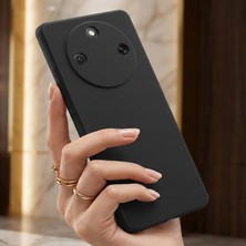 Caseonn Honor Magic 8 Lite Kılıf Esnek Yumuşak Mat Silikon Siyah