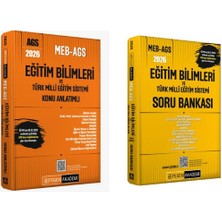 Pegem Akademi Yayıncılık Pegem 2026 Ags Eğitim Bilimleri ve Türk Milli Eğitim Sistemi Konu+Soru(2 Kitap)