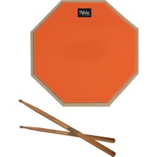 8 Inç Drum Practice Pad, Bateri Çalışma Pedi, Profesyonel Müzik Aleti