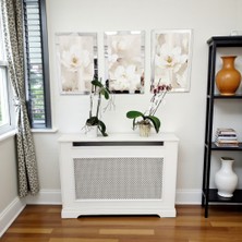 Bemonte Home Safir Petek Kaplama, [100  cm ] Petek Kapama, Kalorifer Kaplaması, Petek Önü Dresuar, Peteklik