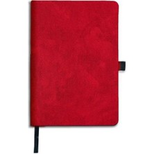 Keskin Color Kareli Sert Kapak Citli Pronote Defter 14 x 20 cm - Kırmızı