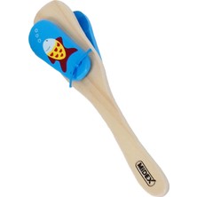 Kastanyet Marakas Mavi, El Yapımı, Güçlü Ses, Eğlenceli Performans