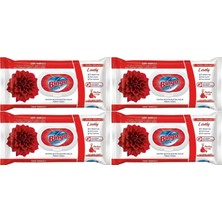Bingo Clean Yüzey Temizlik Havlusu 96 Yaprak Sevilen Kokular Lovely - Gül (4 Lü Set) 384 Yaprak
