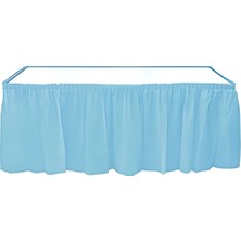 Plastik Masa Eteği Mavi – 1 Adet