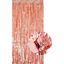 Kapı Perdesi ve Duvar Fon  Metalik Gold