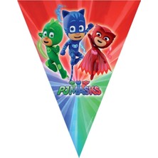 Pj Masks Bayrak Flama Seti 3m Doğum Günü