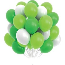 Pastel Karışık Renk Balon 15 Adet 12 Inç