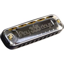 P365 Days Metal 10 Delik Profesyonel Mızıka, Özel Kutulu, Müzik Aleti