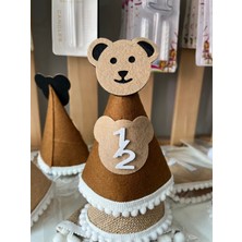 Yarımyaş 1/2 Şapka 1/2 Doğum Günü Şapkası Hası 1/2