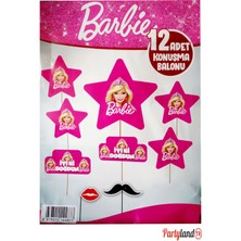 Barbi Konuşma Balonu 12 Adet