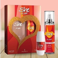 She Is Love Kadın Kişisel Bakım Seti