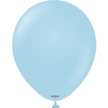 Kalisan Makaron Mavi Lateks Balon 12 Inç