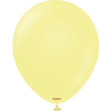Kalisan Makaron Sarı Lateks Balon 12 Inç