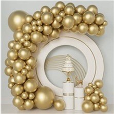 50 Li Krom Renkler Balon Zinciri Set