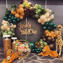 ^^ Doğum Günü KONSEPTI*KÜFYEŞILI*ÇIKOLATAKAHVE*ÇÖLKUMU*KOYUYEŞIL*DENIZKUMU*60LIBALONZINCIRIPARTISETI