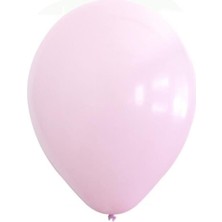 Makaron Pembe Balon Pale Pink 12 Inc 100'LÜ