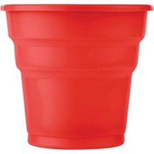 Renkli Kullan At Plastik Bardak 24 Adet