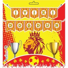 Sarı-Kırmızı Iyiki Doğdun Banner