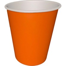 Karton Bardak 8li Turuncu