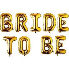 Bride To Be Balon Set 35 cm Gold