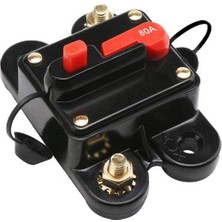 MELLİFERA Karavan Tekne Yat 80 Amper Otomatik Devre Kesici Sıfırlamalı Sigorta